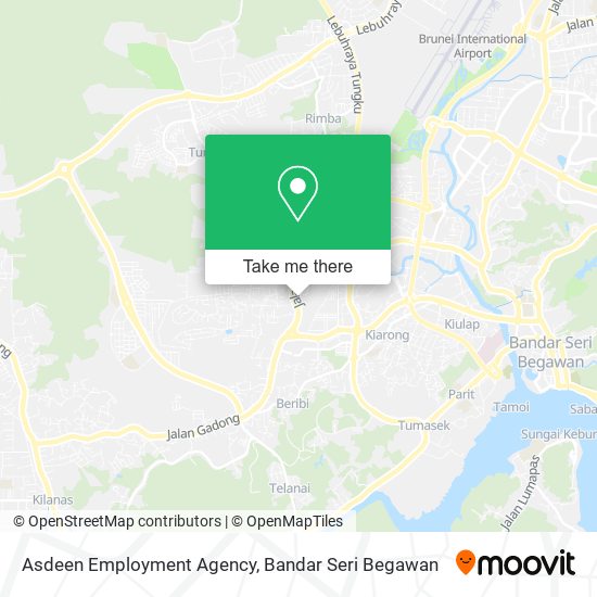 Asdeen Employment Agency map