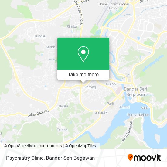 Psychiatry Clinic map