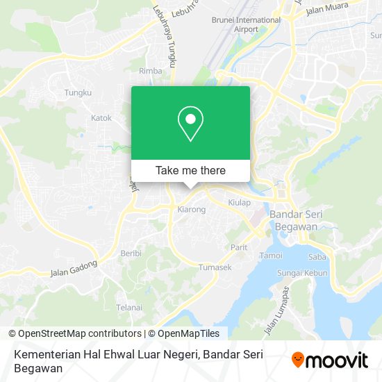 Kementerian Hal Ehwal Luar Negeri map