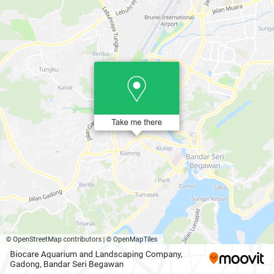 Biocare Aquarium and Landscaping Company, Gadong map