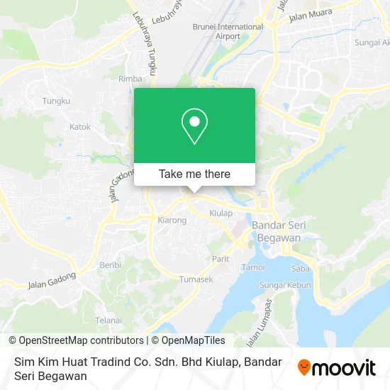 Sim Kim Huat Tradind Co. Sdn. Bhd Kiulap map