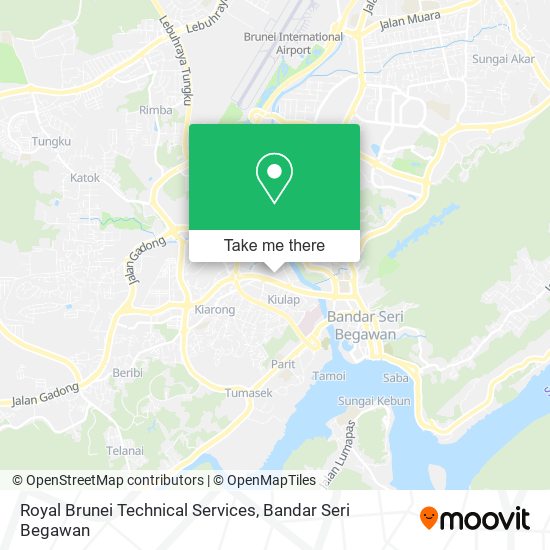 Peta Royal Brunei Technical Services
