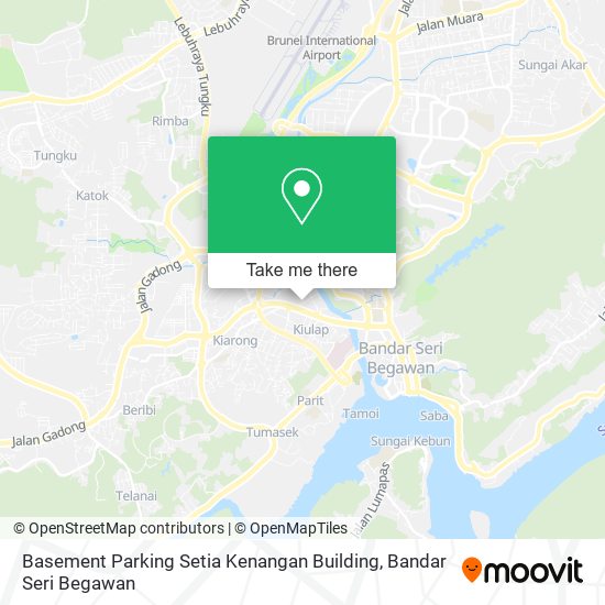 Basement Parking Setia Kenangan Building map
