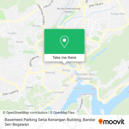 Basement Parking Setia Kenangan Building map