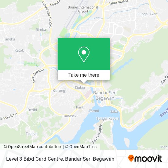 Level 3 Bibd Card Centre map