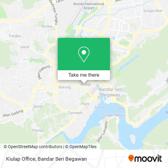 Kiulap Office map