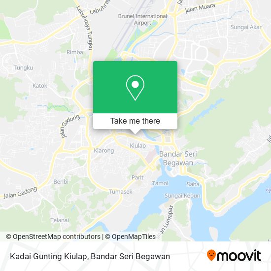 Kadai Gunting Kiulap map