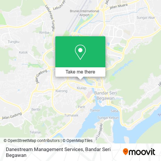 Danestream Management Services map