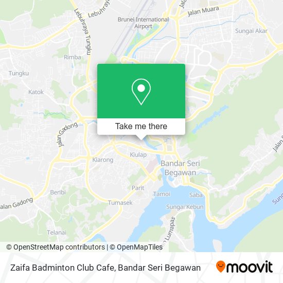Zaifa Badminton Club Cafe map