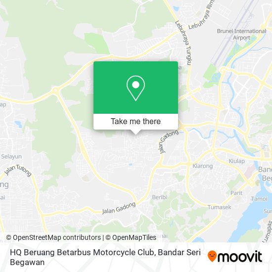 HQ Beruang Betarbus Motorcycle Club map