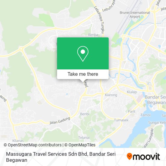 Peta Massugara Travel Services Sdn Bhd