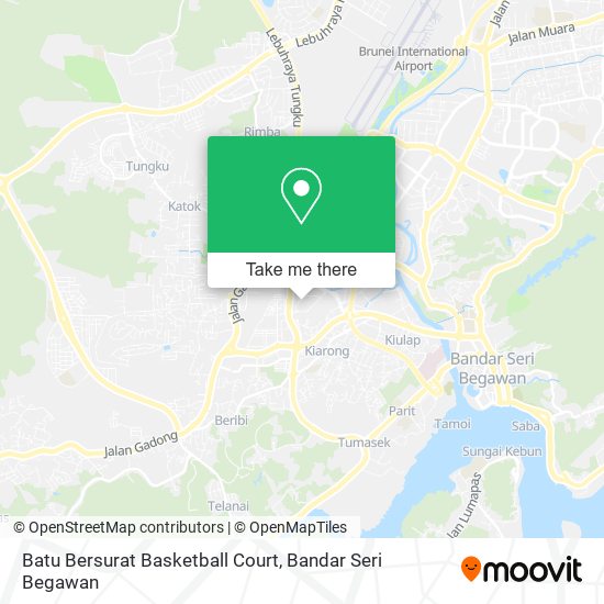 Peta Batu Bersurat Basketball Court
