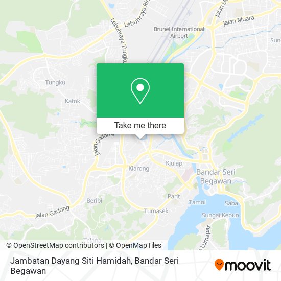 Jambatan Dayang Siti Hamidah map