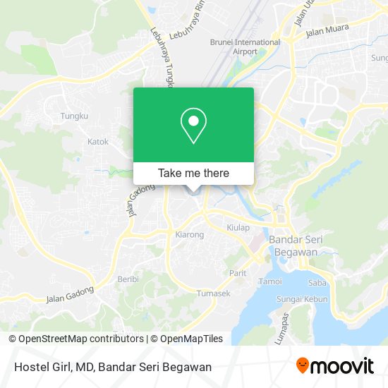 Hostel Girl, MD map