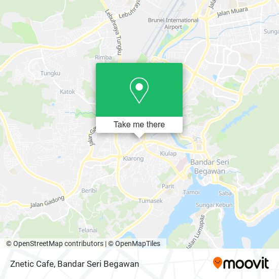Znetic Cafe map