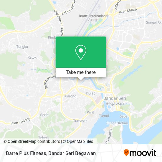 Barre Plus Fitness map