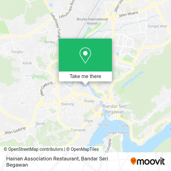 Hainan Association Restaurant map