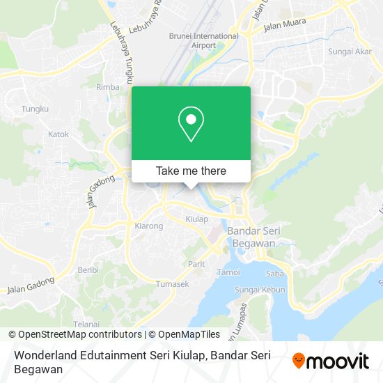 Wonderland Edutainment Seri Kiulap map