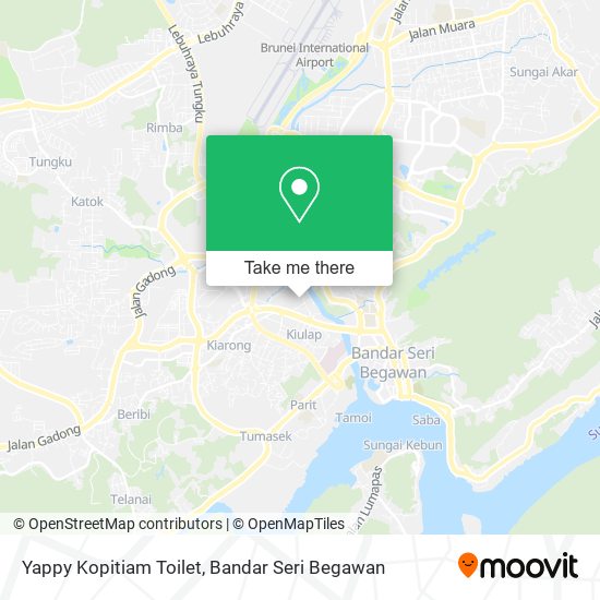 Yappy Kopitiam Toilet map