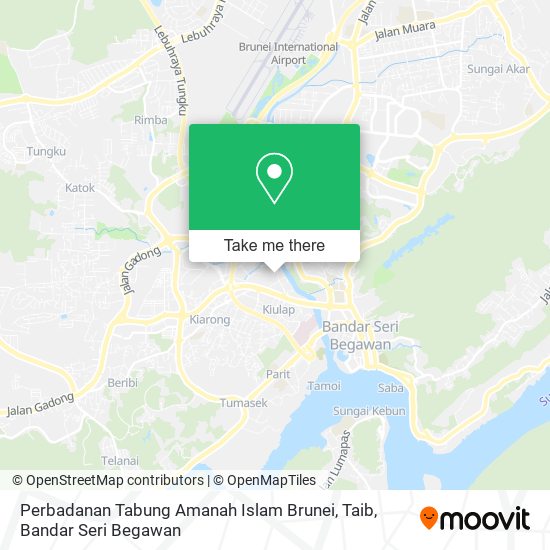 Peta Perbadanan Tabung Amanah Islam Brunei, Taib