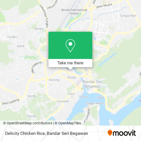Delicity Chicken Rice map