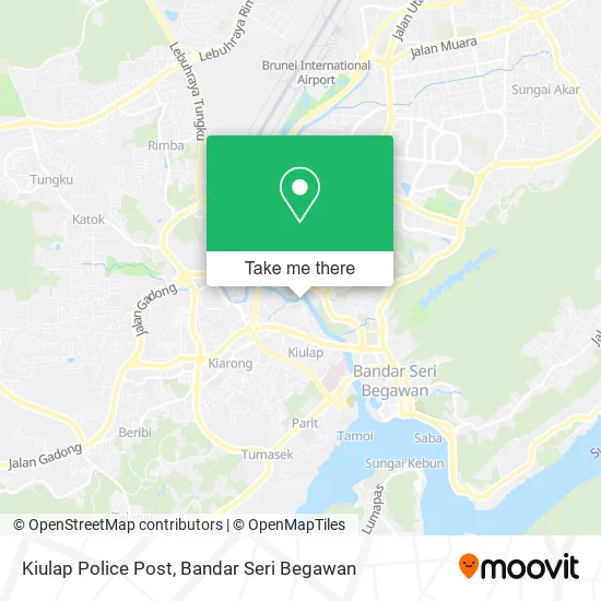 Kiulap Police Post map