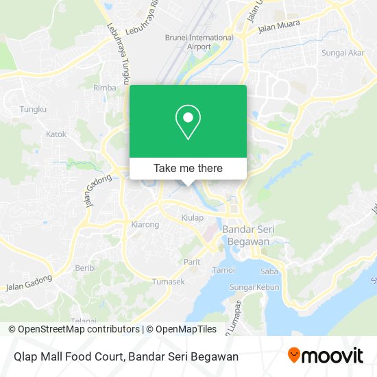 Qlap Mall Food Court map