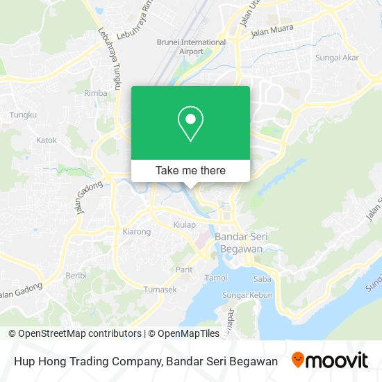 Hup Hong Trading Company map