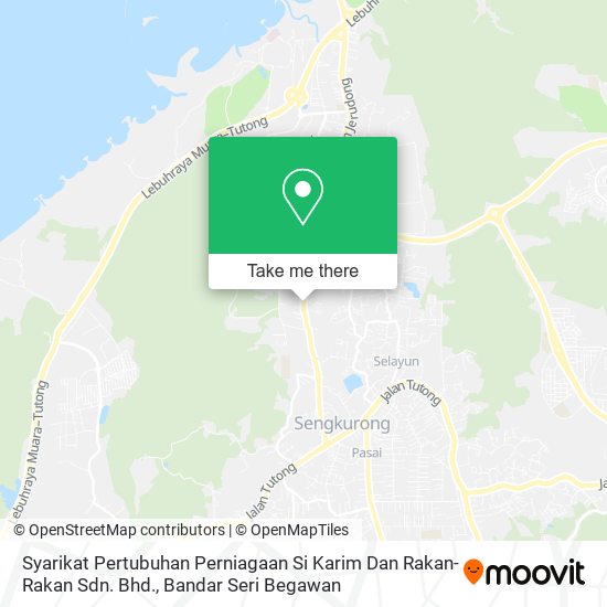 Peta Syarikat Pertubuhan Perniagaan Si Karim Dan Rakan-Rakan Sdn. Bhd.