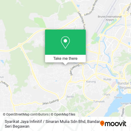 Peta Syarikat Jaya Infinitif / Sinaran Mulia Sdn Bhd