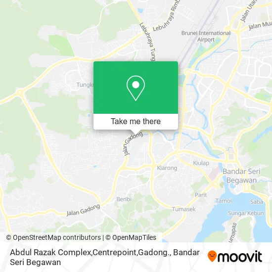 Abdul Razak Complex,Centrepoint,Gadong. map