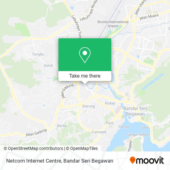 Netcom Internet Centre map