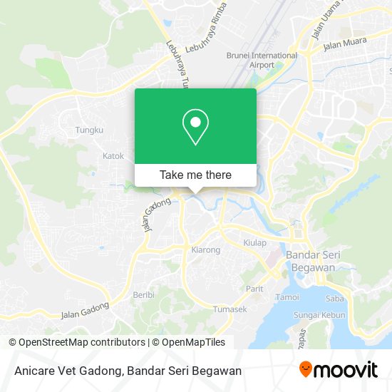Anicare Vet Gadong map