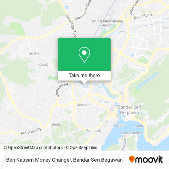 Ben Kassim Money Changer map