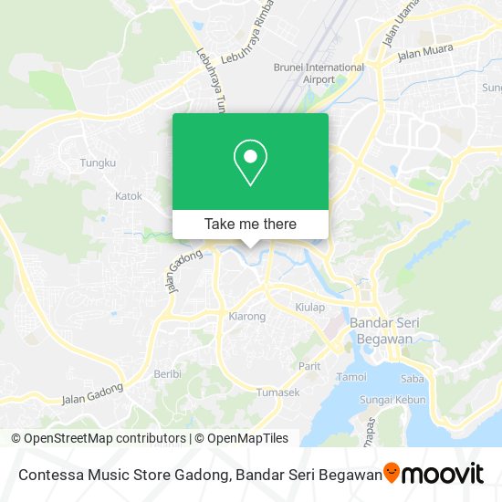Contessa Music Store Gadong map