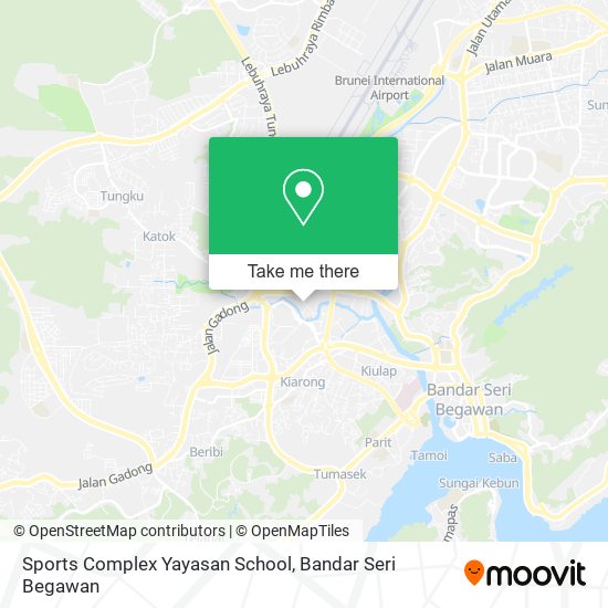 Sports Complex Yayasan School map