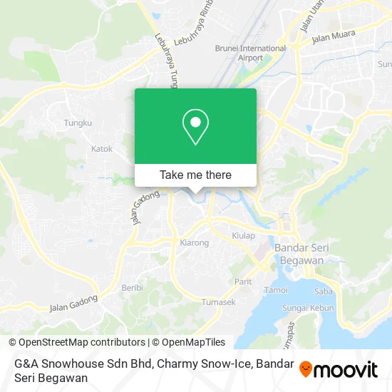 G&A Snowhouse Sdn Bhd, Charmy Snow-Ice map
