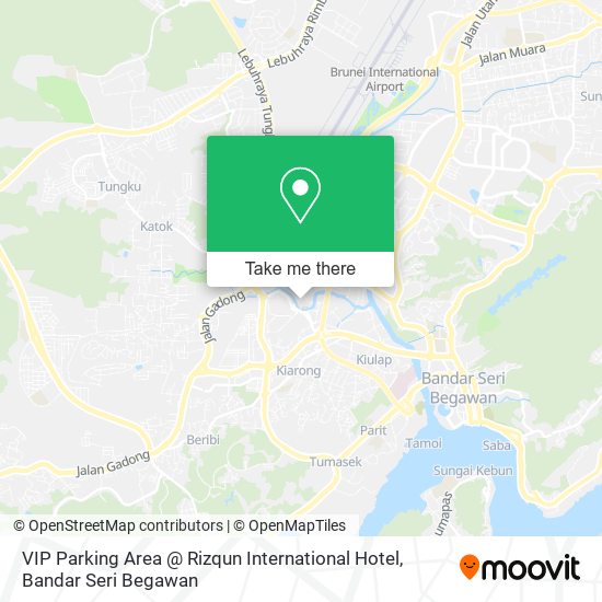 Peta VIP Parking Area @ Rizqun International Hotel