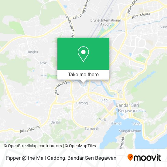 Fipper @ the Mall Gadong map
