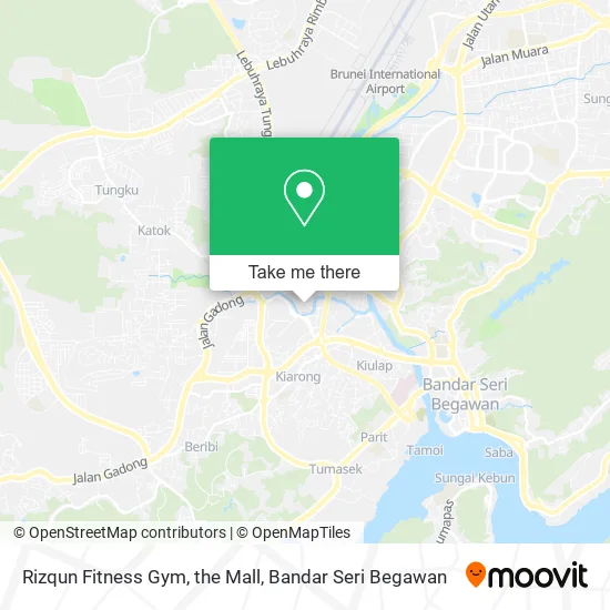 Rizqun Fitness Gym, the Mall map