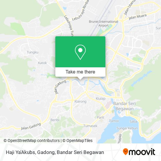 Haji Ya'Akubs, Gadong map