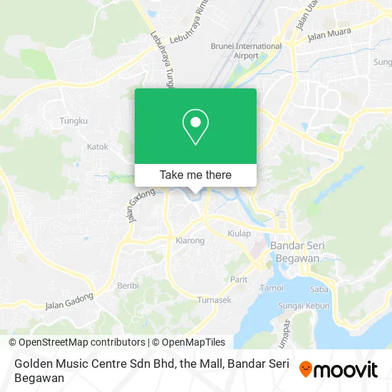 Golden Music Centre Sdn Bhd, the Mall map