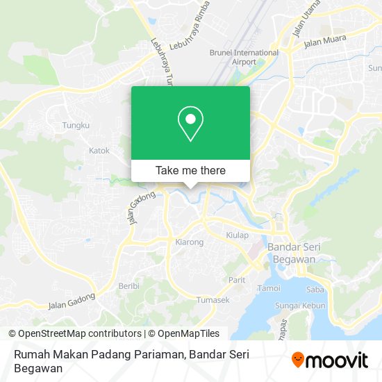 Rumah Makan Padang Pariaman map