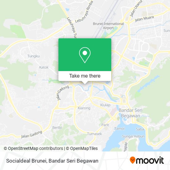 Socialdeal Brunei map