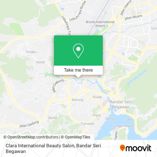Clara International Beauty Salon map