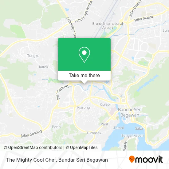 The Mighty Cool Chef map