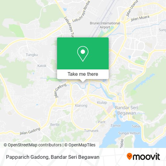 Papparich Gadong map