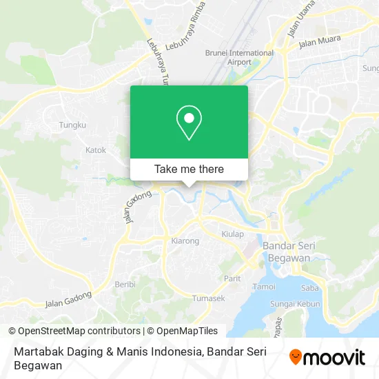 Martabak Daging & Manis Indonesia map
