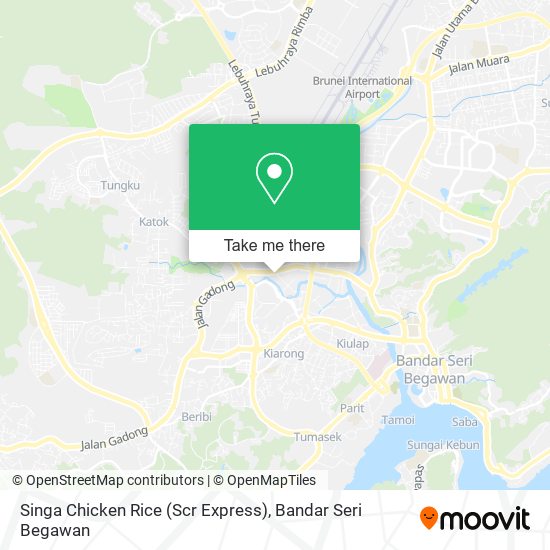 Singa Chicken Rice (Scr Express) map