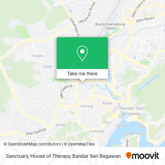 Sanctuary, House of Therapy map